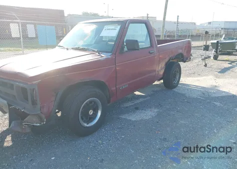 1991 Chevrolet S Truck S10 z USA, uszkodzony, nr VIN 1GCCS14E7M8131789